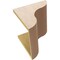 Ekena Millwork 12"W x 12"D x 12"H Wide Carmel Rough Cedar Woodgrain TimberThane Corbel, Primed Tan CORUR12X12X12CARRCPR - alternate 4